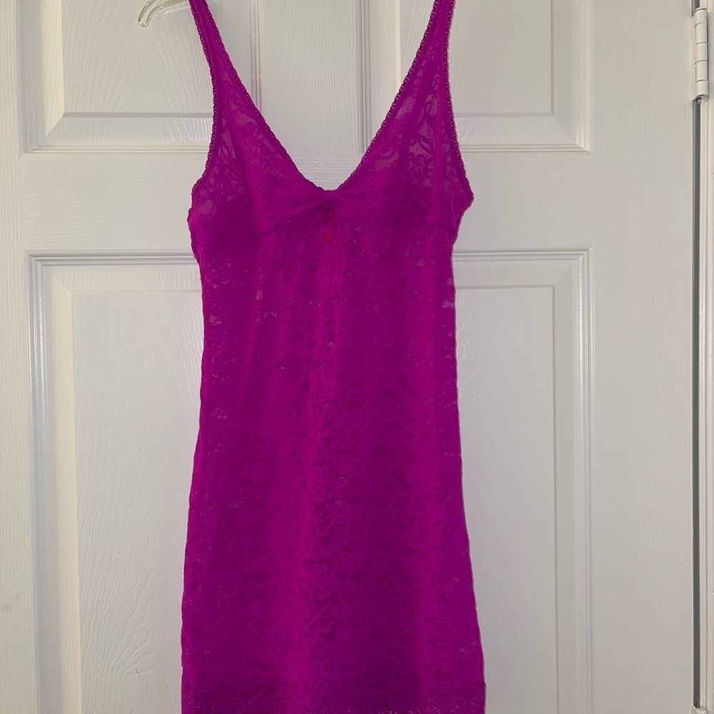 Victoria's Secret Fuschia Lingerie Dress!